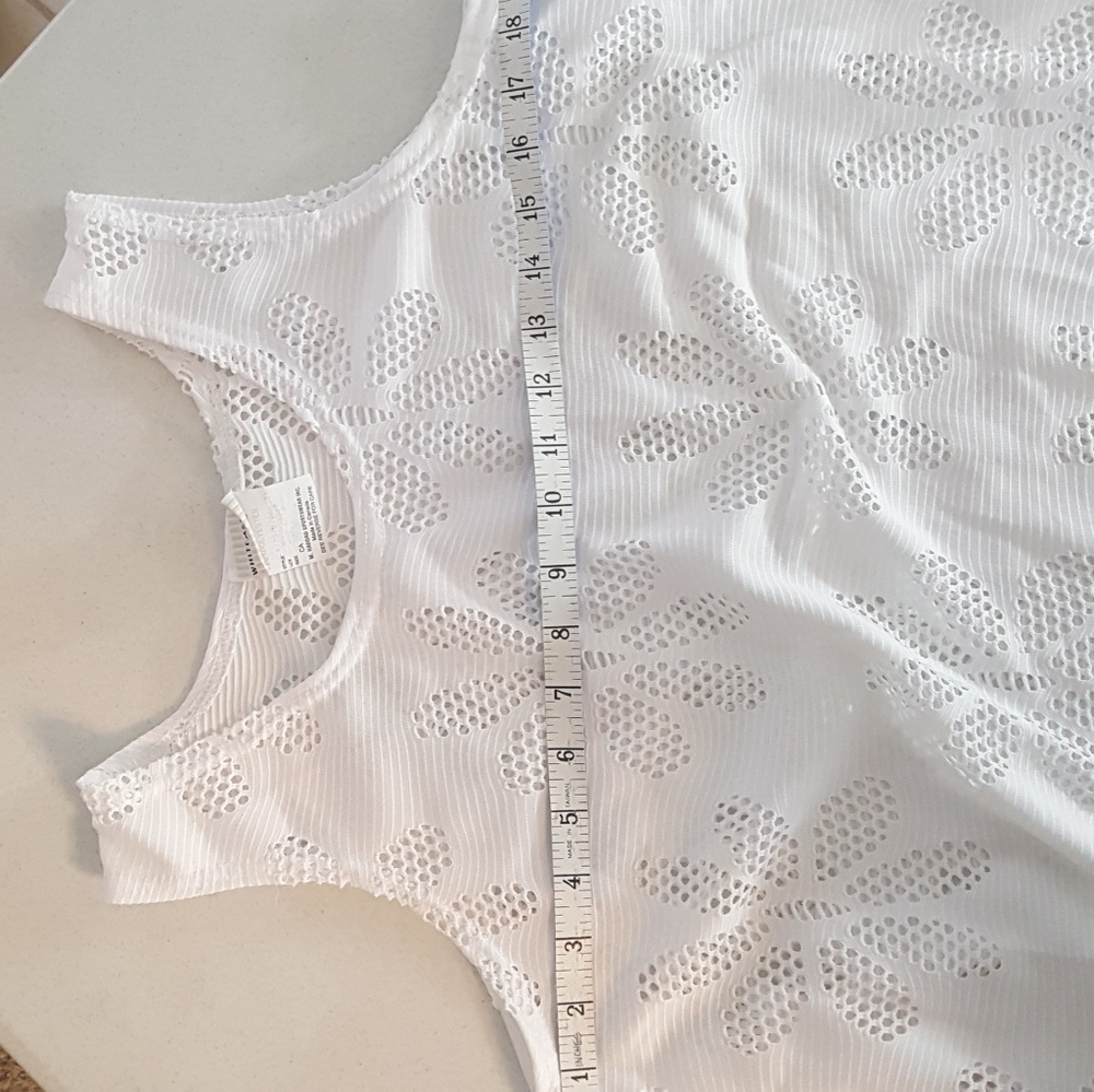Swimsuit Cover-up White Size Small  White Stag - Picture 6 of 7